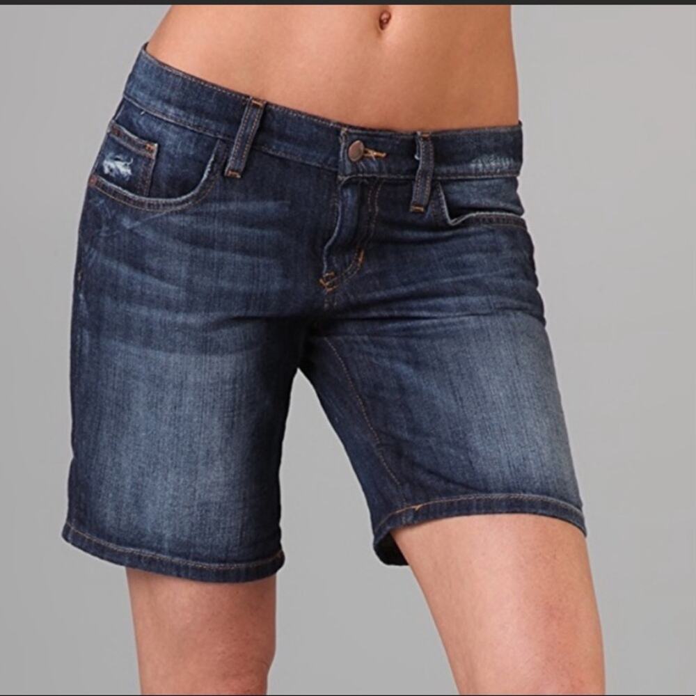 Joe’s Jeans Bermuda shorts blue distressed denim size 24